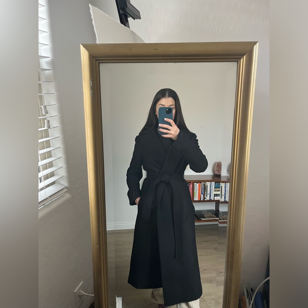 NWTO ZARA small black peacoat